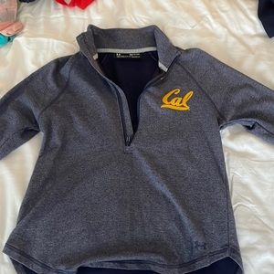 Under armor navy quarter zip